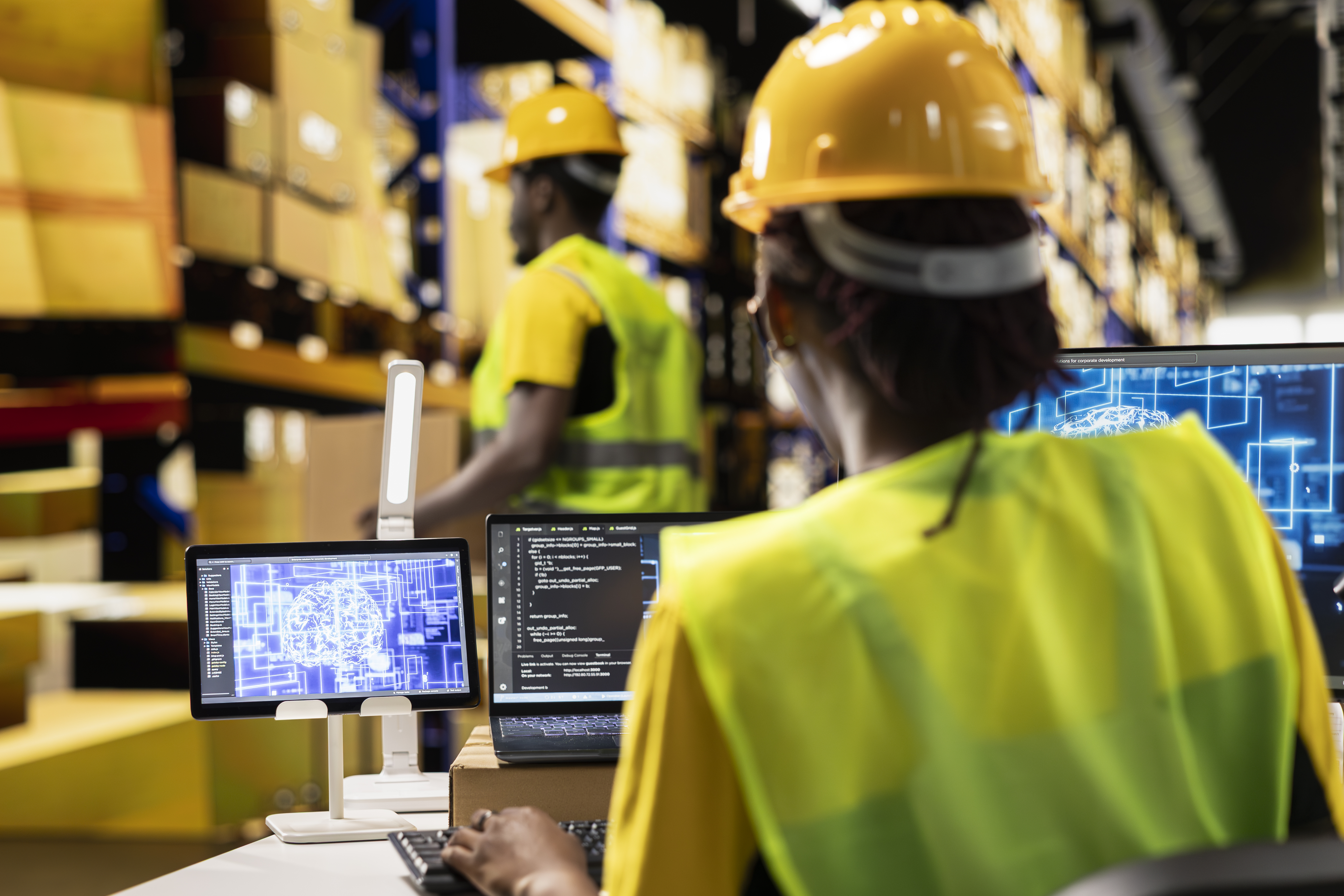 Connected logistics and warehouse operations