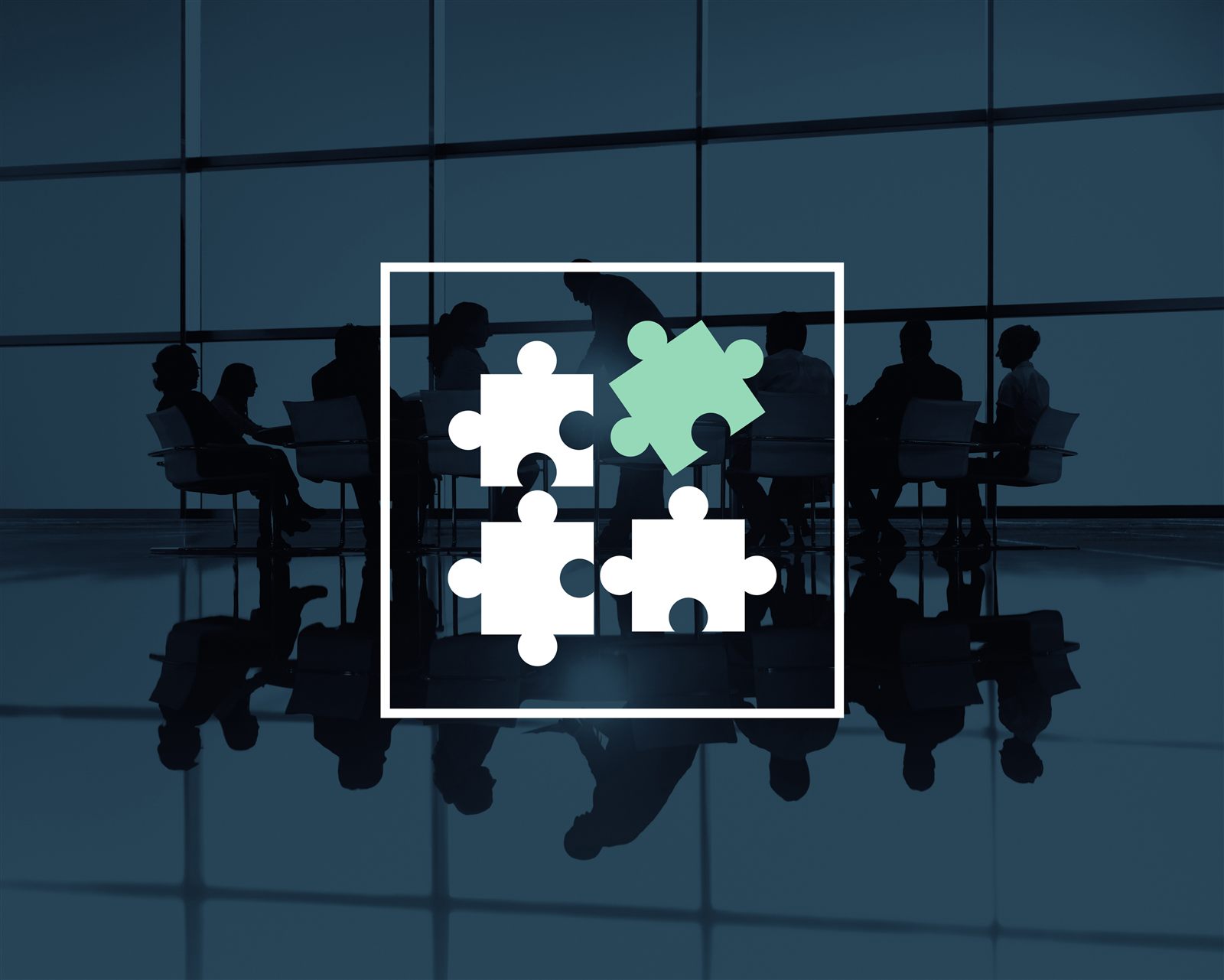 Business leadership team coordinating risk management for an ERP cutover
